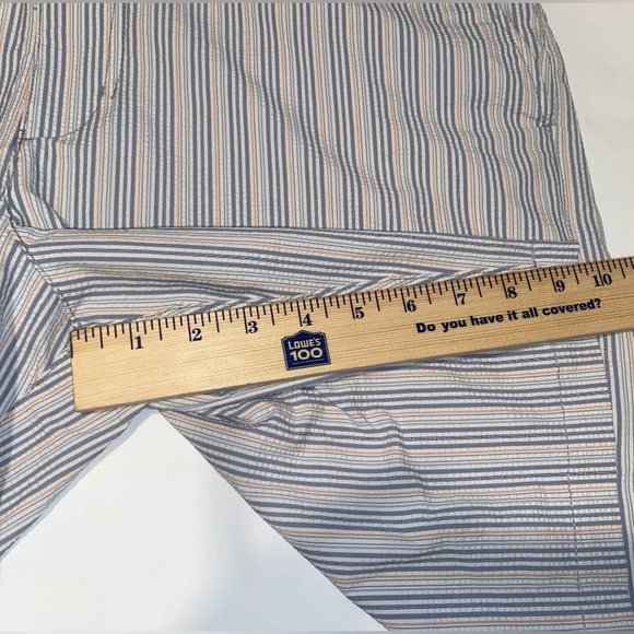 Tommy Bahama Shorts Men's Striped Nylon Size 38 Stretch Hawaiian Outdoor Active - Picture 5 of 9